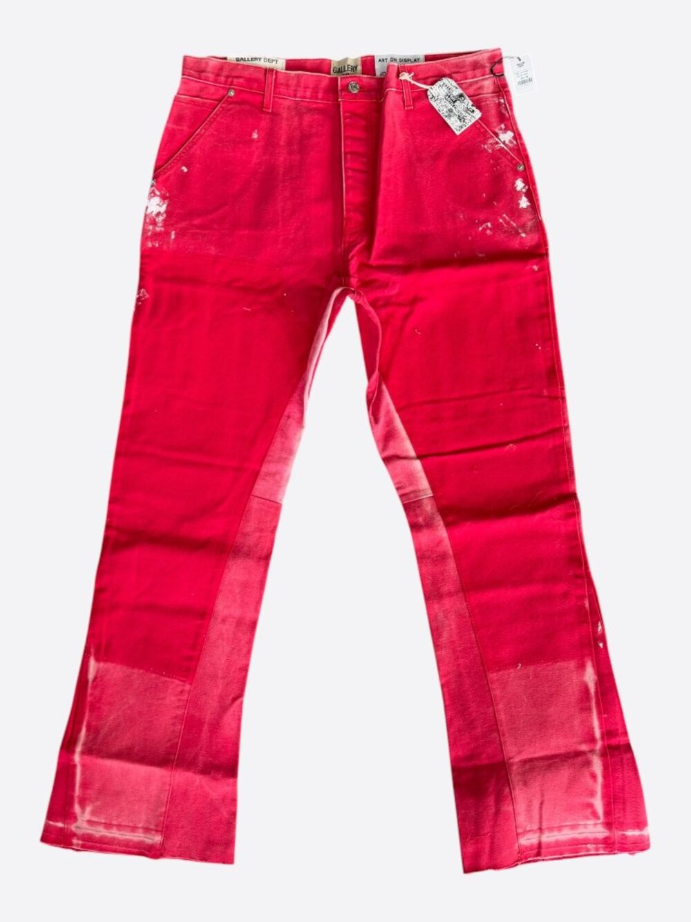 Gallery Dept Red LA Flare Carpenter Pants